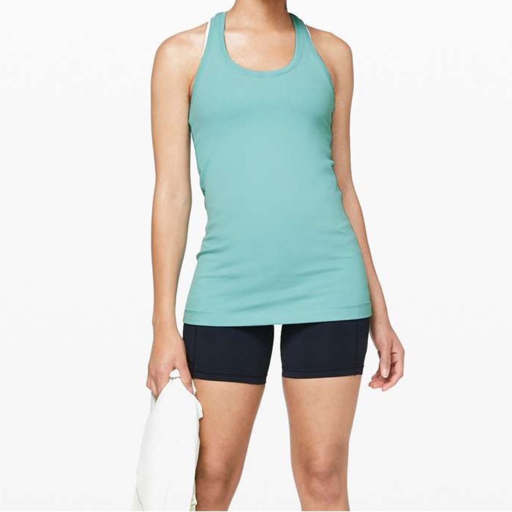 Lululemon Teal Tank Top size 4